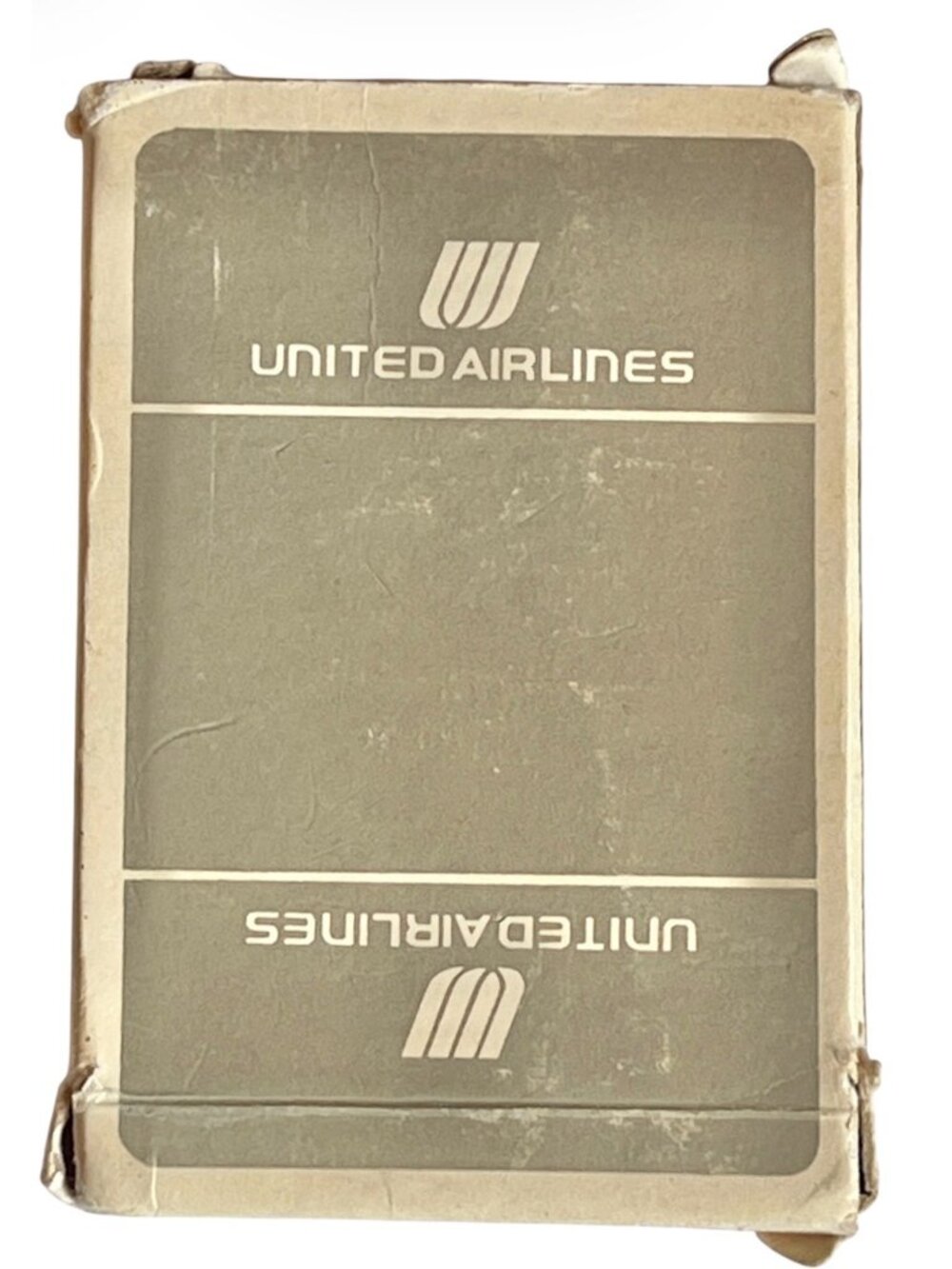 United Airlines Playing Card Deck Complete With Original Box 1970s Gift Games